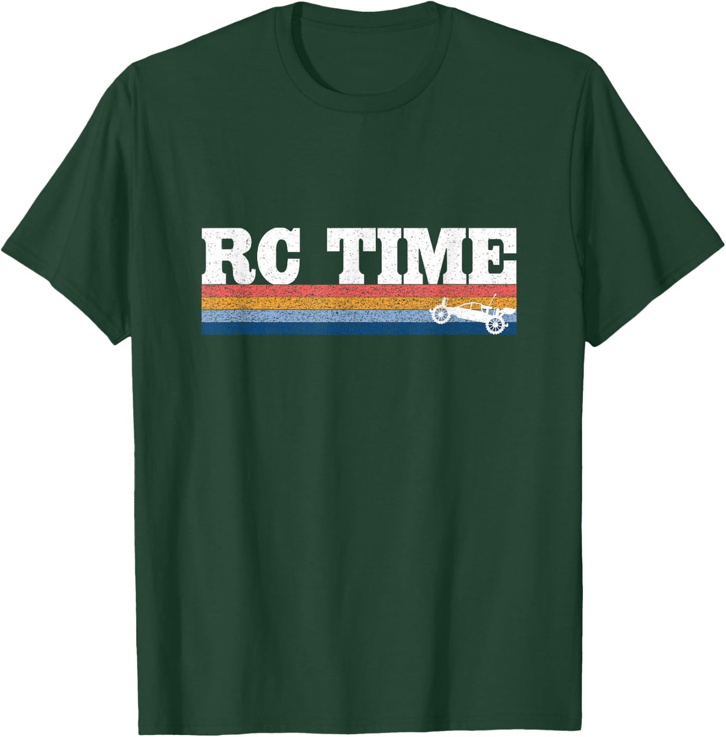RC Car Shirt RC Time Retro T-Shirt - T-Shirt | Forest