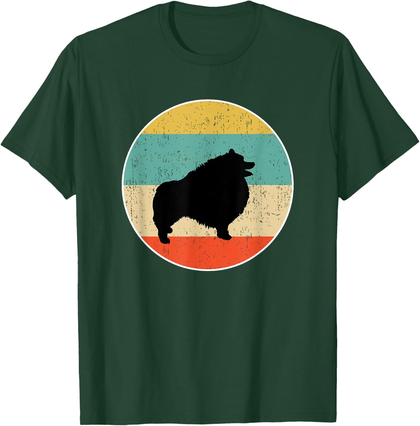 Keeshond Dog Gift T-Shirt - T-Shirt | Forest