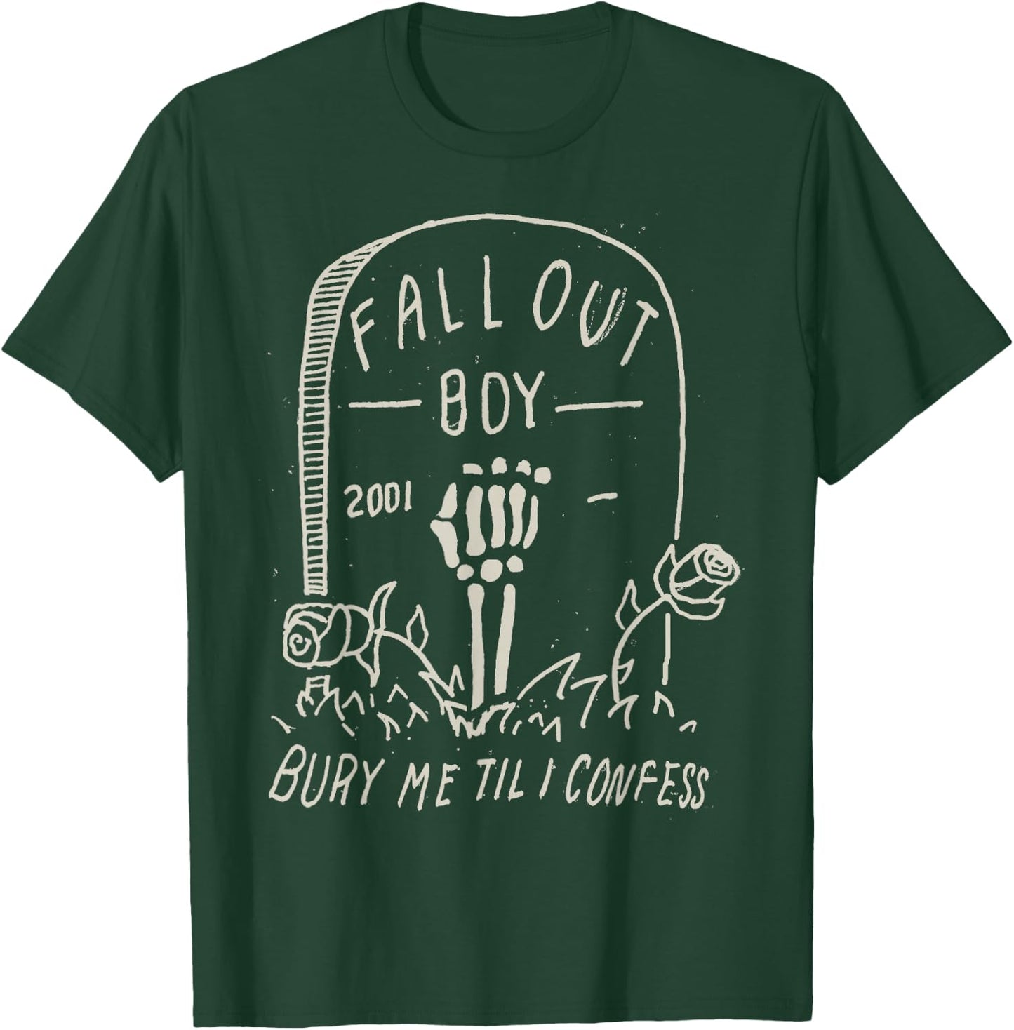 Fall Out Boy - Grave T-Shirt - T-Shirt | Forest