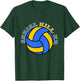 Volleyball Serial Killer Funny T-Shirt - T-Shirt | Forest