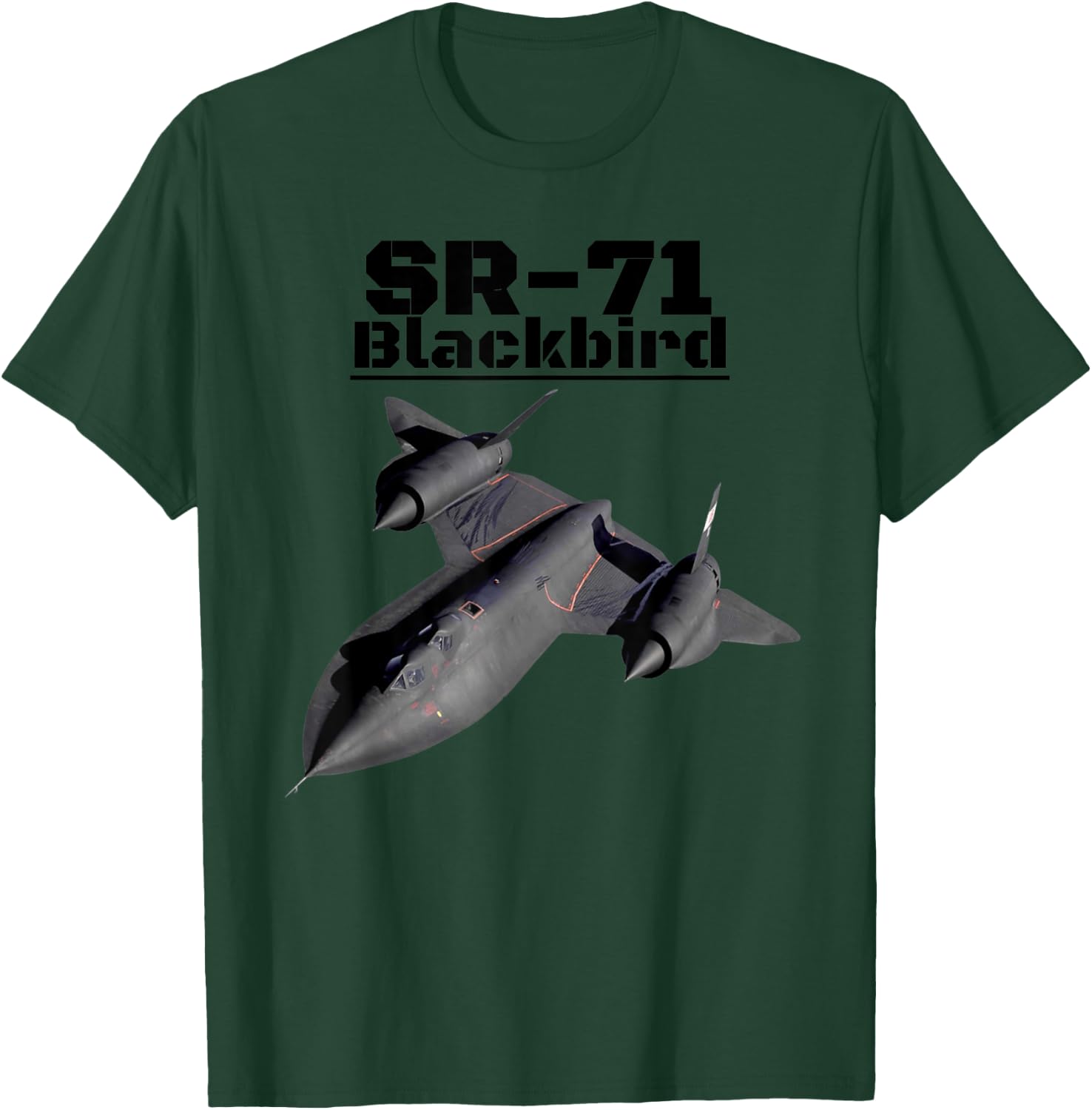 A great SR-71 Blackbird Aviation . T-Shirt - T-Shirt | Forest