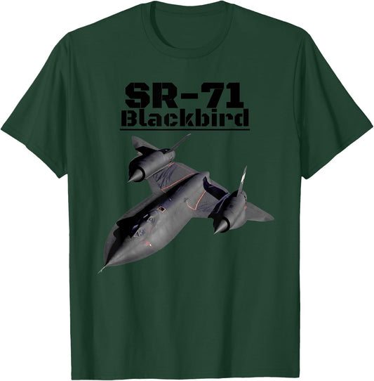 A great SR-71 Blackbird Aviation . T-Shirt - T-Shirt | Forest
