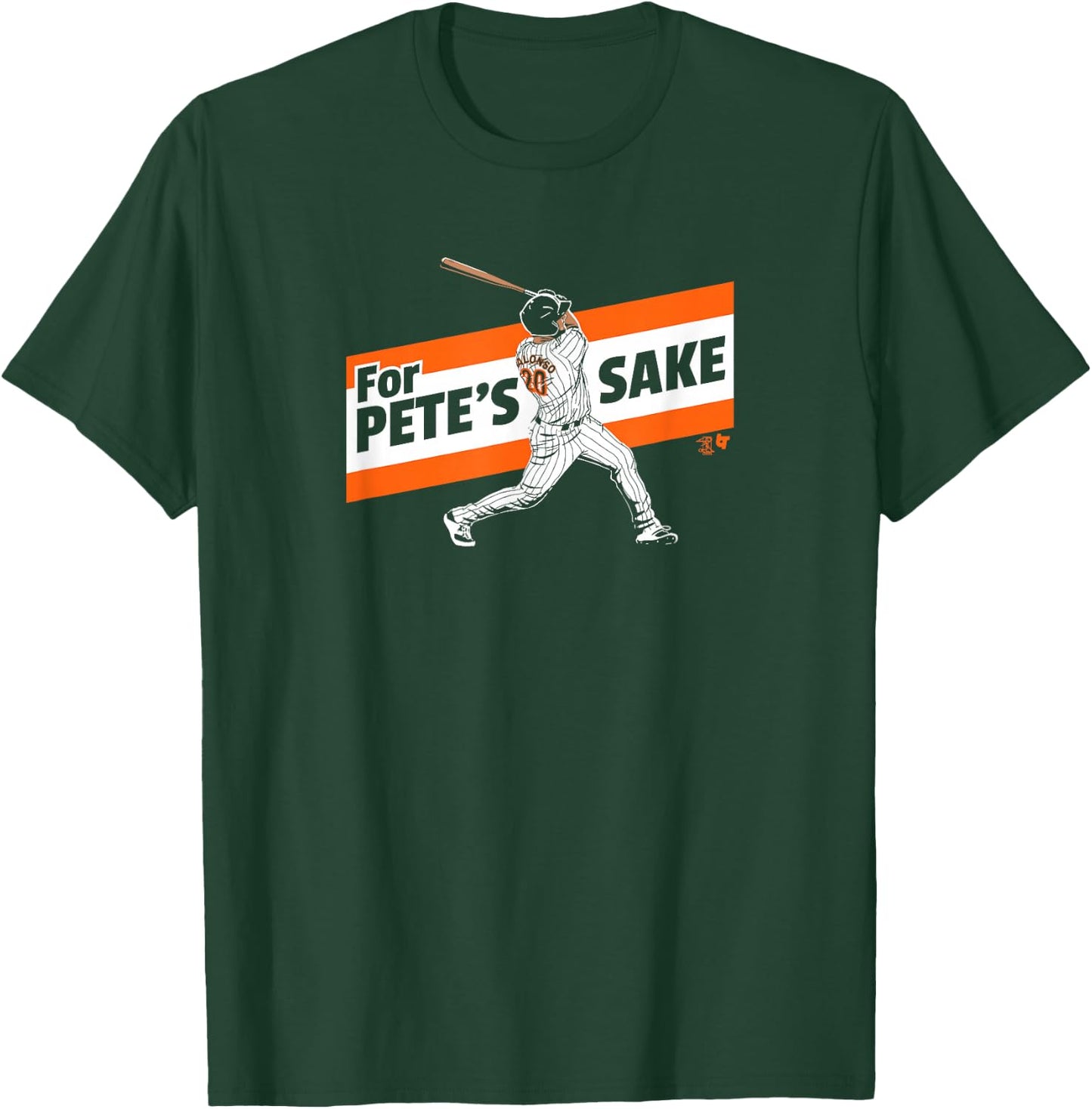 Pete Alonso - For Pete's Sake - New York Baseball T-Shirt - T-Shirt | Forest