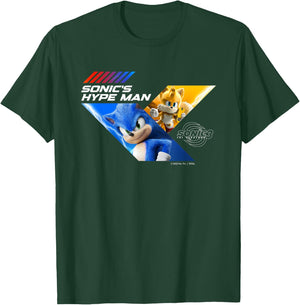 Sonic the Hedgehog 3 - Sonic & Tails "Sonic's Hype Man" T-Shirt - T-Shirt | Forest