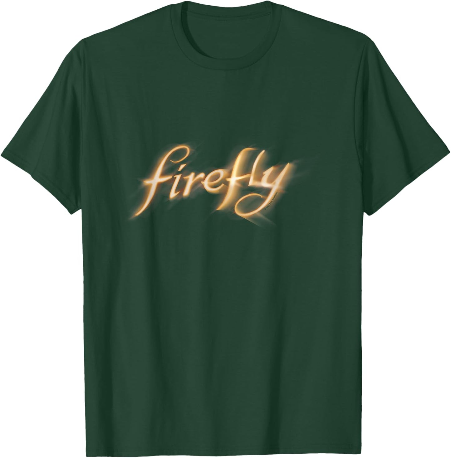Firefly Iconic Light Trace Big Chest Text Logo T-Shirt - T-Shirt | Forest
