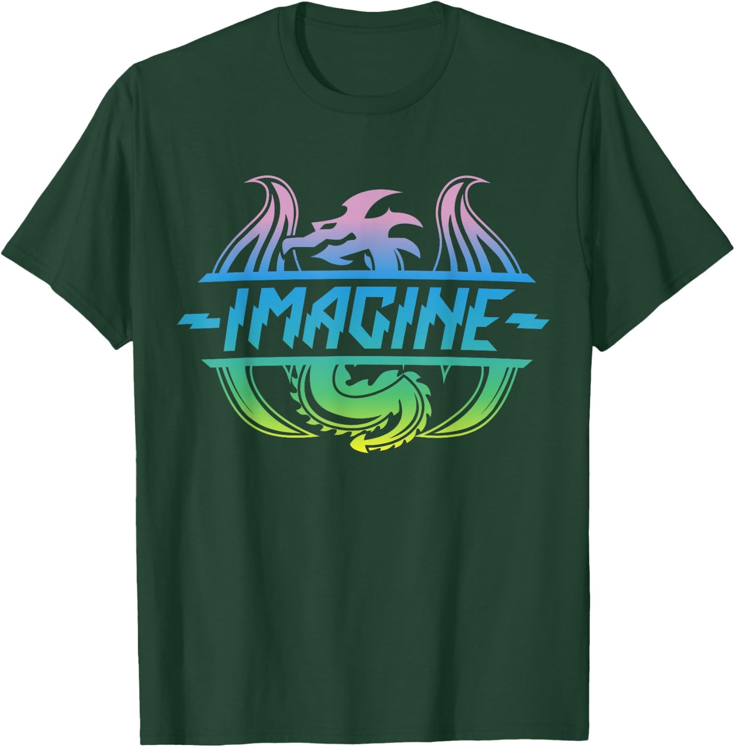 Imagine Fantasy Dragon T-Shirt - T-Shirt | Forest