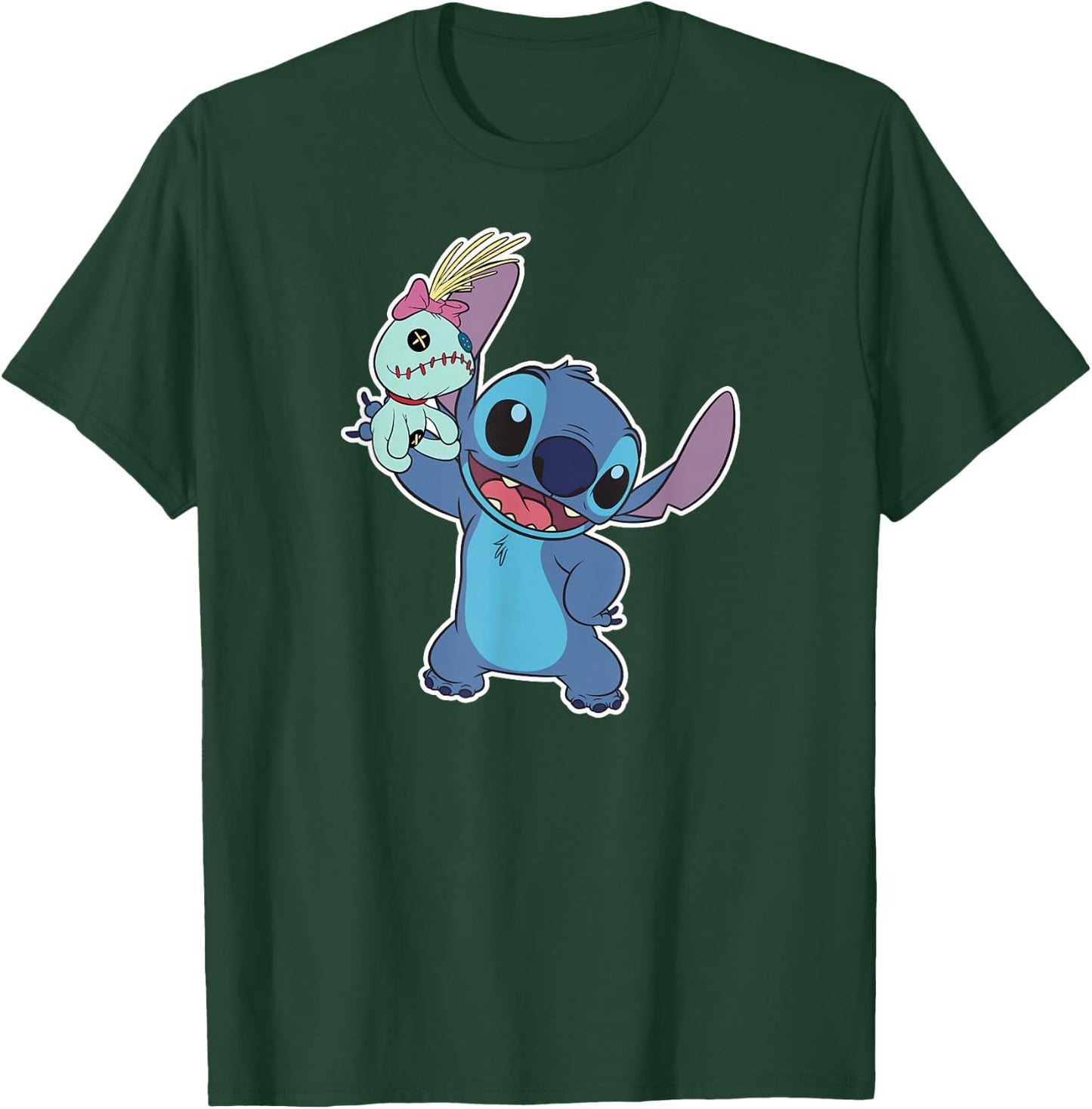 Lilo & Stitch - Dynamic Duo T-Shirt - T-Shirt | Forest