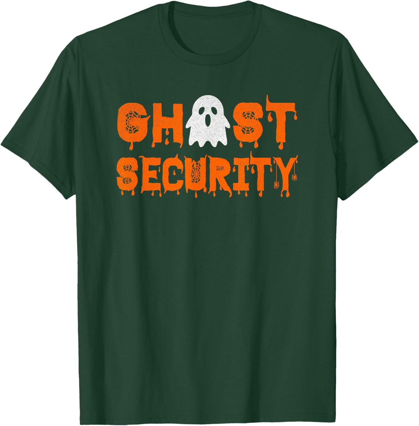 Ghost Security Funny Group Couples Matching Halloween T-Shirt - T-Shirt | Forest