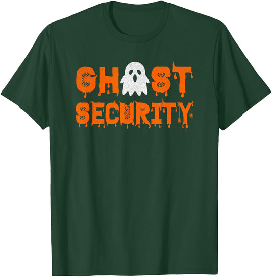 Ghost Security Funny Group Couples Matching Halloween T-Shirt - T-Shirt | Forest
