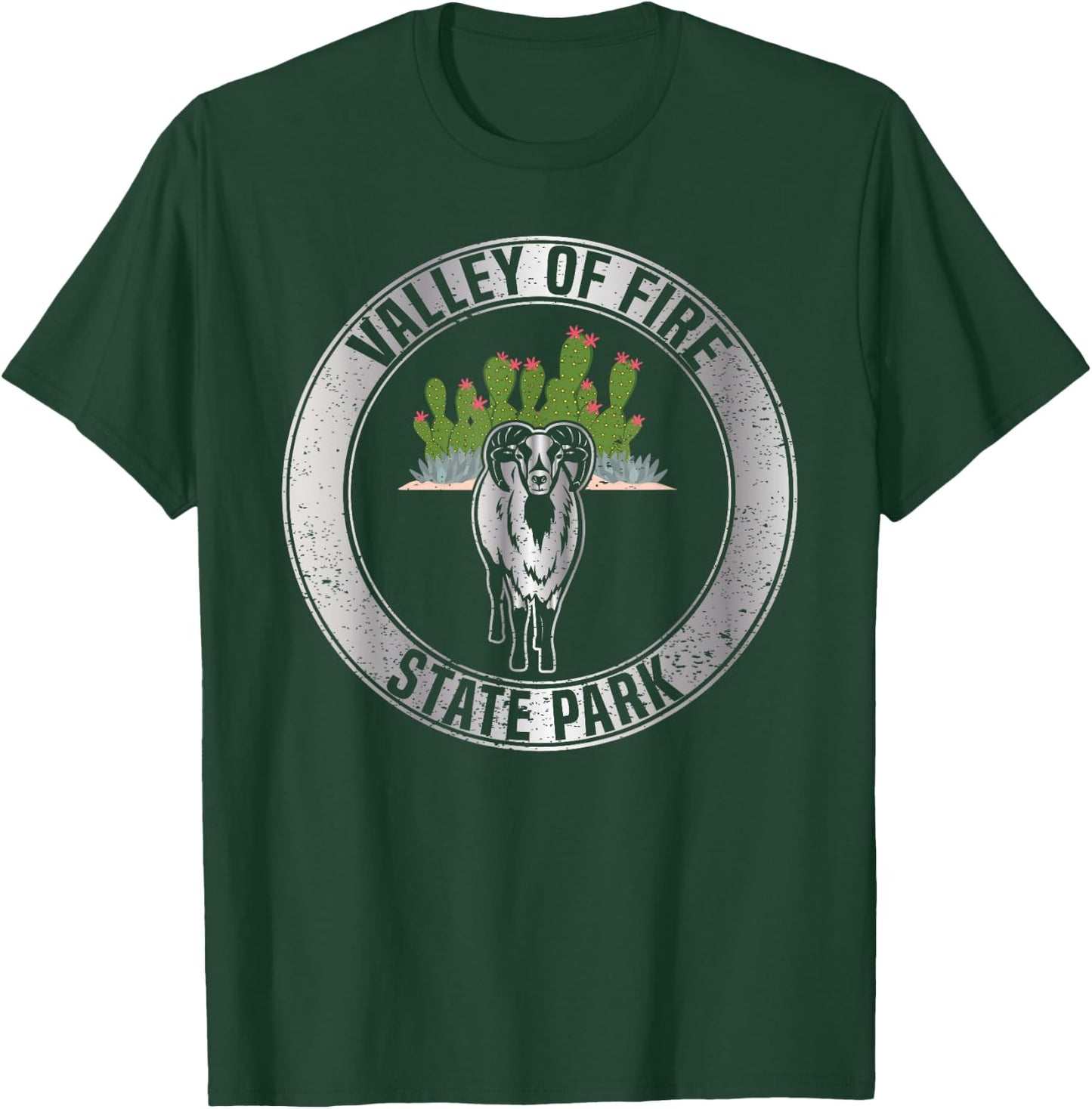 Valley of Fire State Park Nevada Recreational Souvenir T-Shirt - T-Shirt | Forest