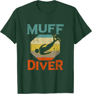 Funny Muff Diver Diving Instructor Gift Scuba Diver T-Shirt - T-Shirt | Forest