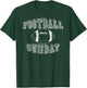 FOOTBALL SUNDAY T Shirt Men Women Kids Vintage Retro T-Shirt - T-Shirt | Forest