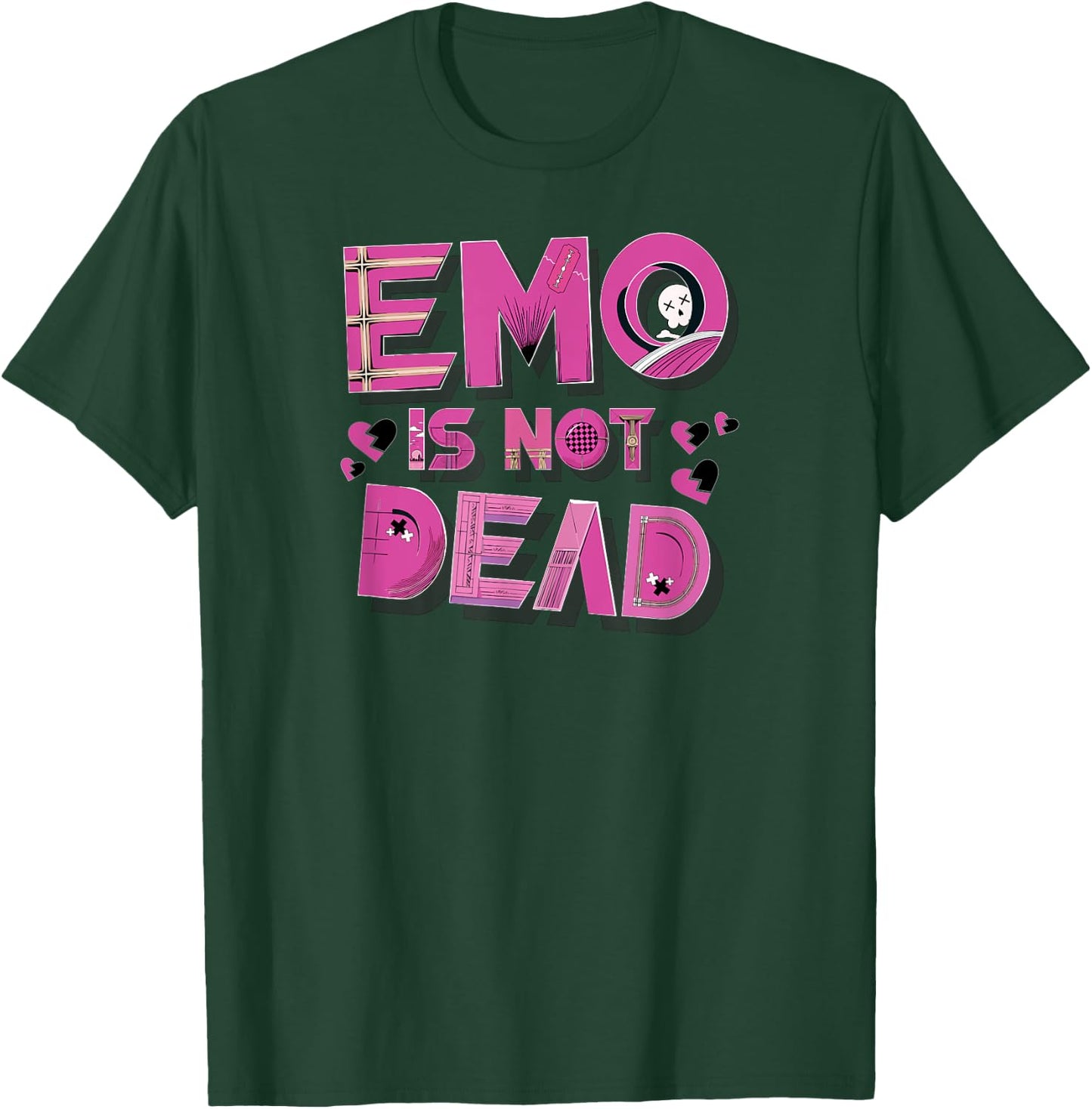 Emo Night Is Not Dead T-Shirt - T-Shirt | Forest