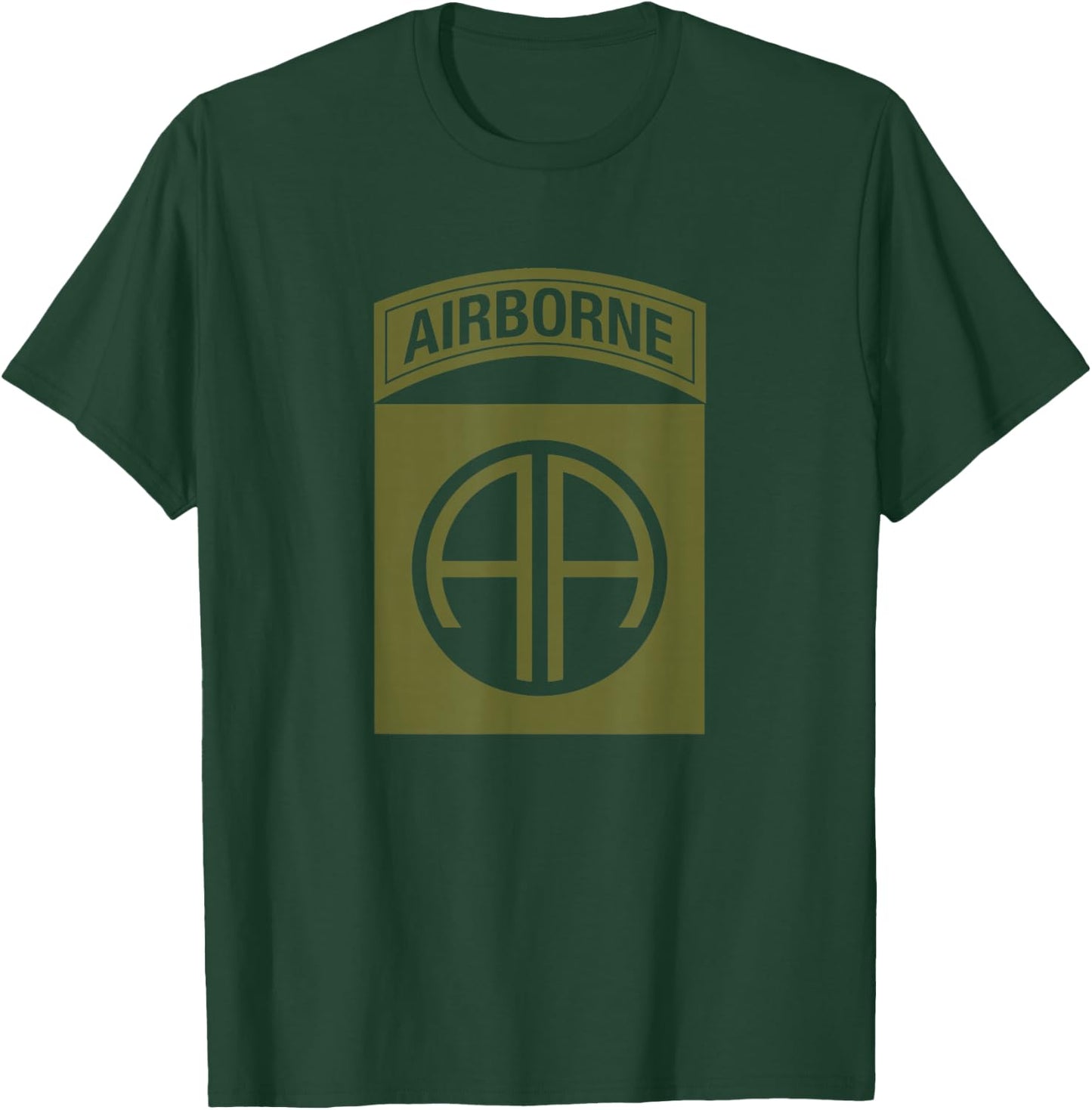 82nd Airborne Division Paratrooper T-Shirt - T-Shirt | Forest
