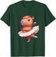 Capybara Cute Ballet Dancer Animal Lovers Women Girls Kids T-Shirt - T-Shirt | Forest