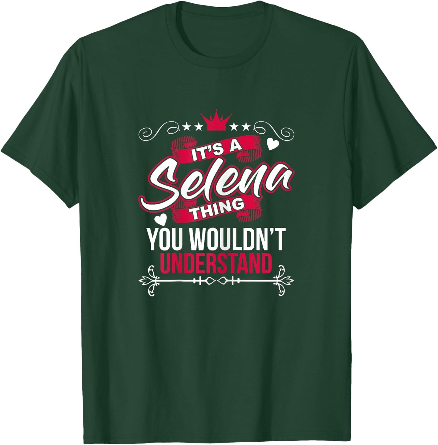 It's a Selena Thing You Wouldn't Understand T Shirt Gift T-Shirt - T-Shirt | Forest