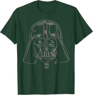 Star Wars Darth Vader Helmet Graphic T-Shirt - T-Shirt | Forest