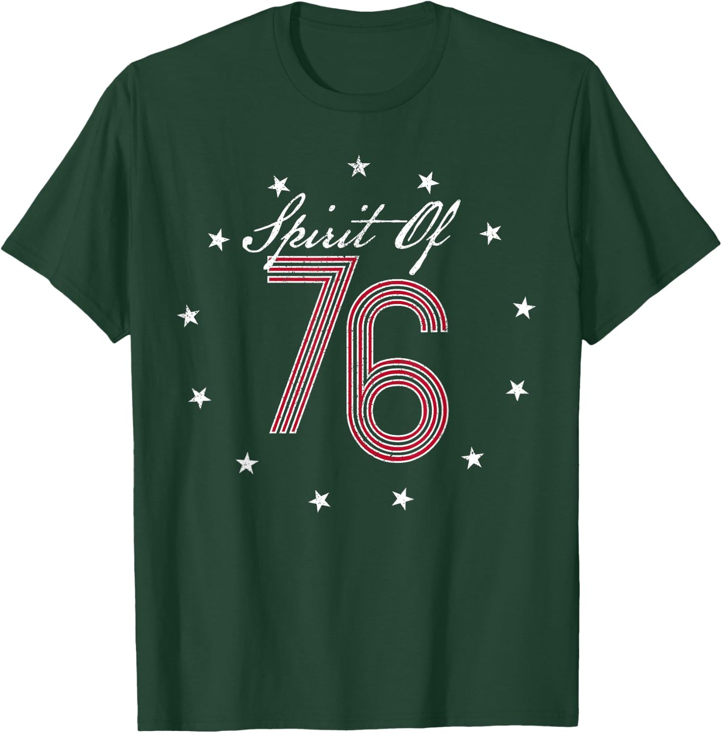 Spirit of 76 Patriotic 41st Birthday Shirt T-Shirt - T-Shirt | Forest