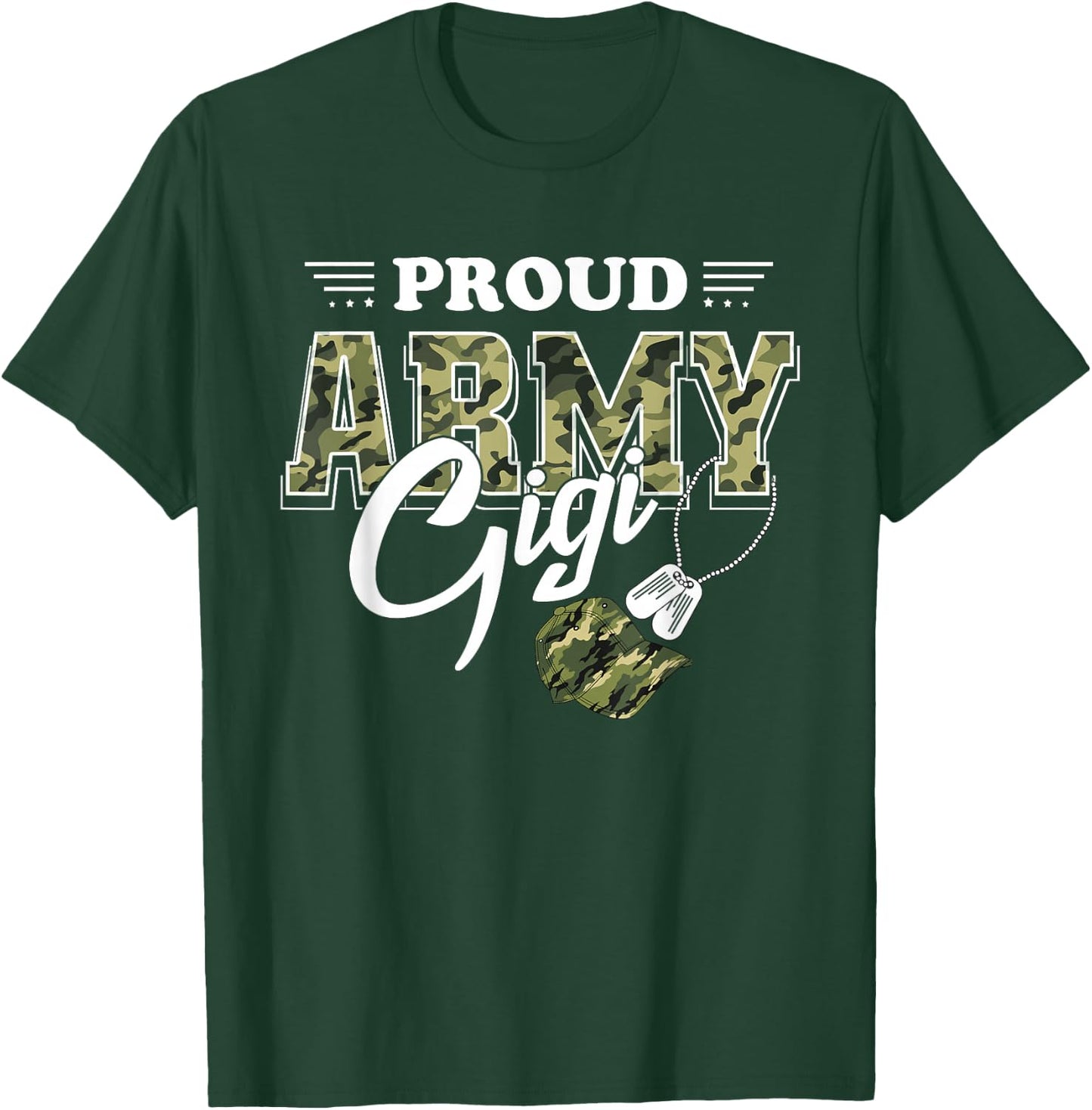 Proud Army Gigi T-Shirt - T-Shirt | Forest