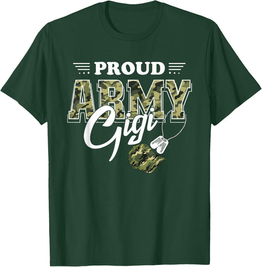 Proud Army Gigi T-Shirt - T-Shirt | Forest