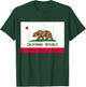 California State Flag T Shirt T-Shirt - T-Shirt | Forest