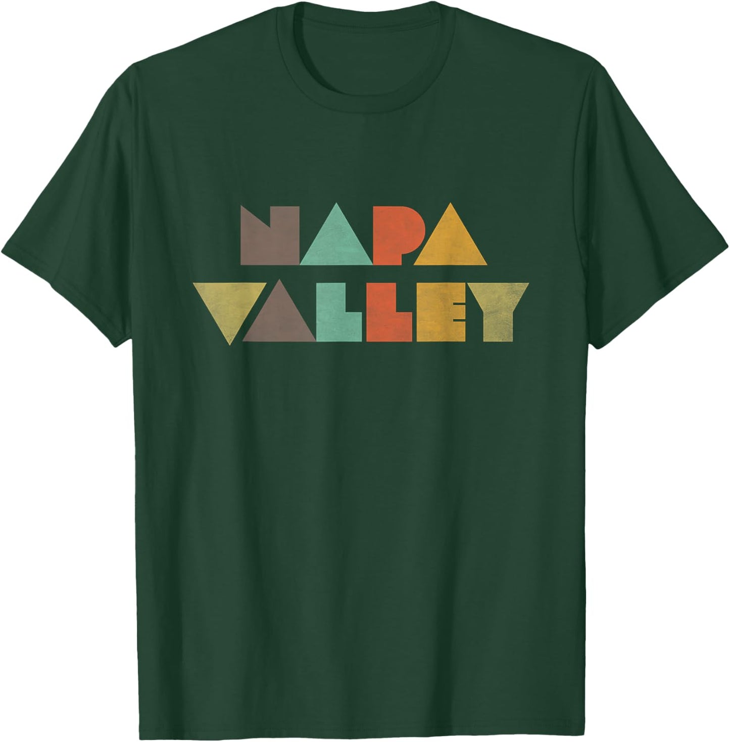 Napa Valley Vintage Distressed T-Shirt - T-Shirt | Forest