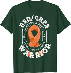 CRPS Awareness Shirt - RSD/CRPS Warrior Fighting a Battle T-Shirt - T-Shirt | Forest