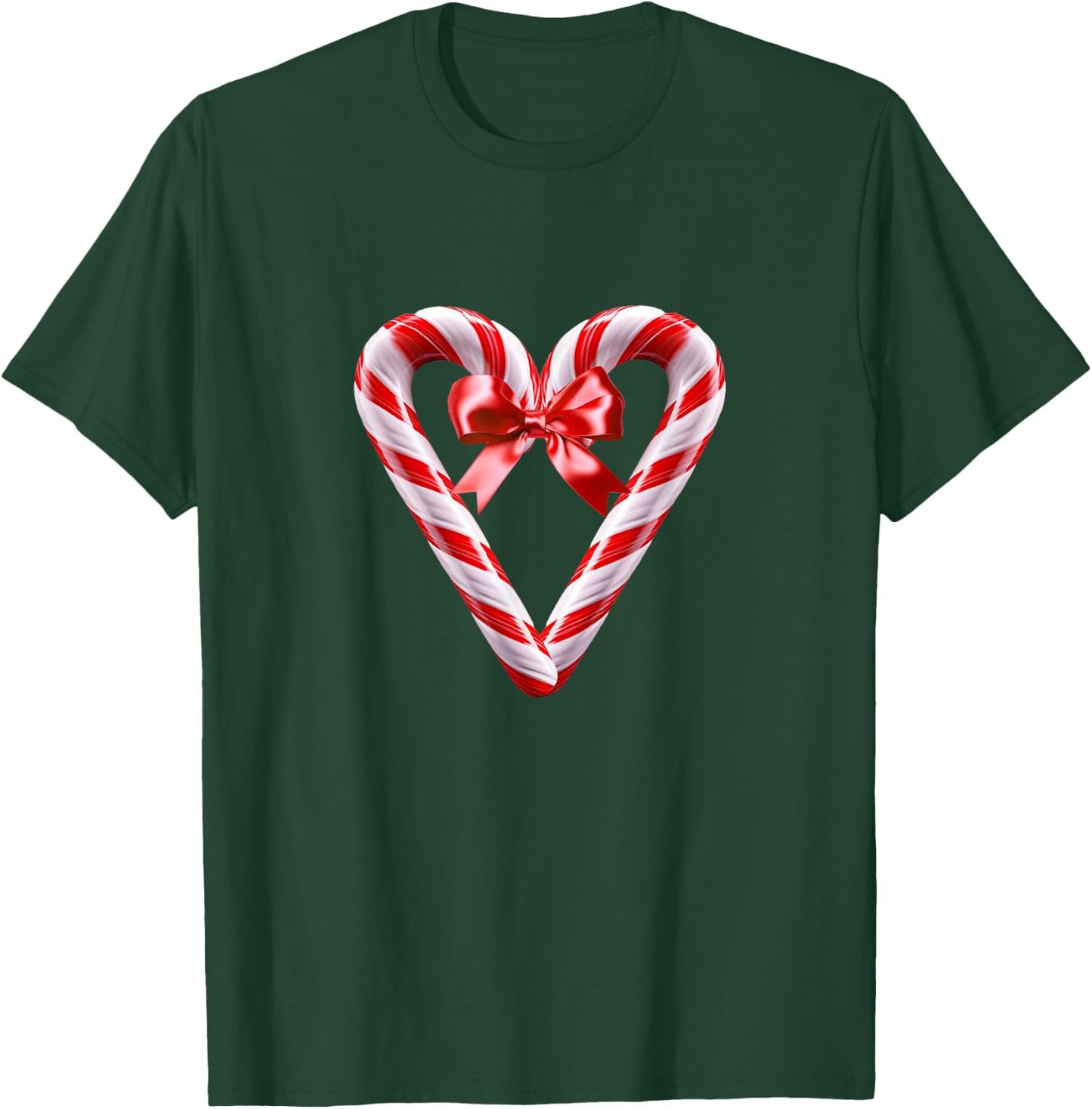 Funny Candy Canes Corns And Syrup Christmas Graphic T-Shirt - T-Shirt | Forest