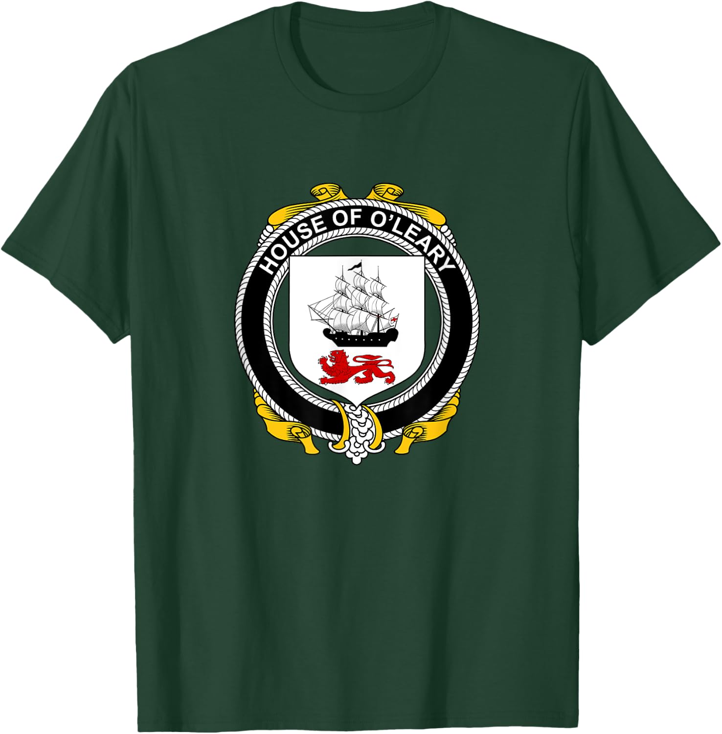 O'Leary Coat of Arms - Family Crest T-Shirt - T-Shirt | Forest