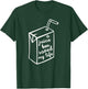 Funny Type 1 Diabetes Shirt - Juice Box Saved My Life T-Shirt - T-Shirt | Forest