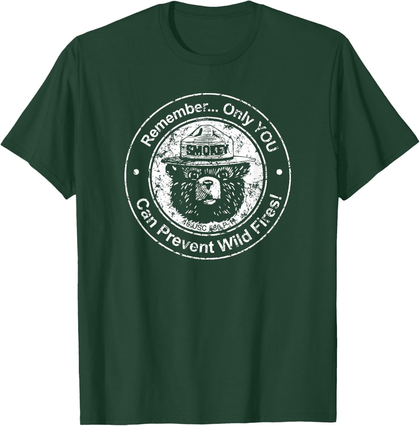 Smokey Bear Only You Seal T-Shirt - T-Shirt | Forest
