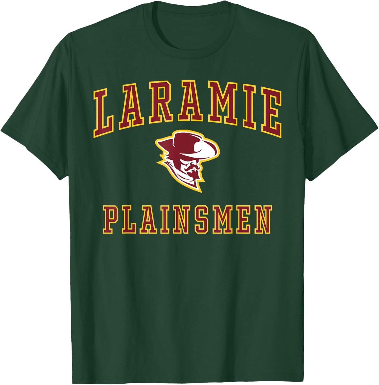 Laramie High School Plainsmen C1 T-Shirt - T-Shirt | Forest