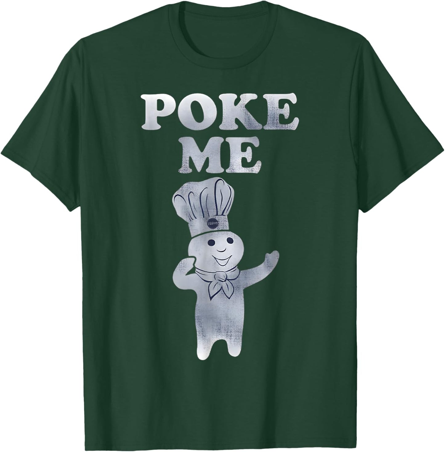 Pillsbury Doughboy Poke Me Costume T-Shirt - T-Shirt | Forest