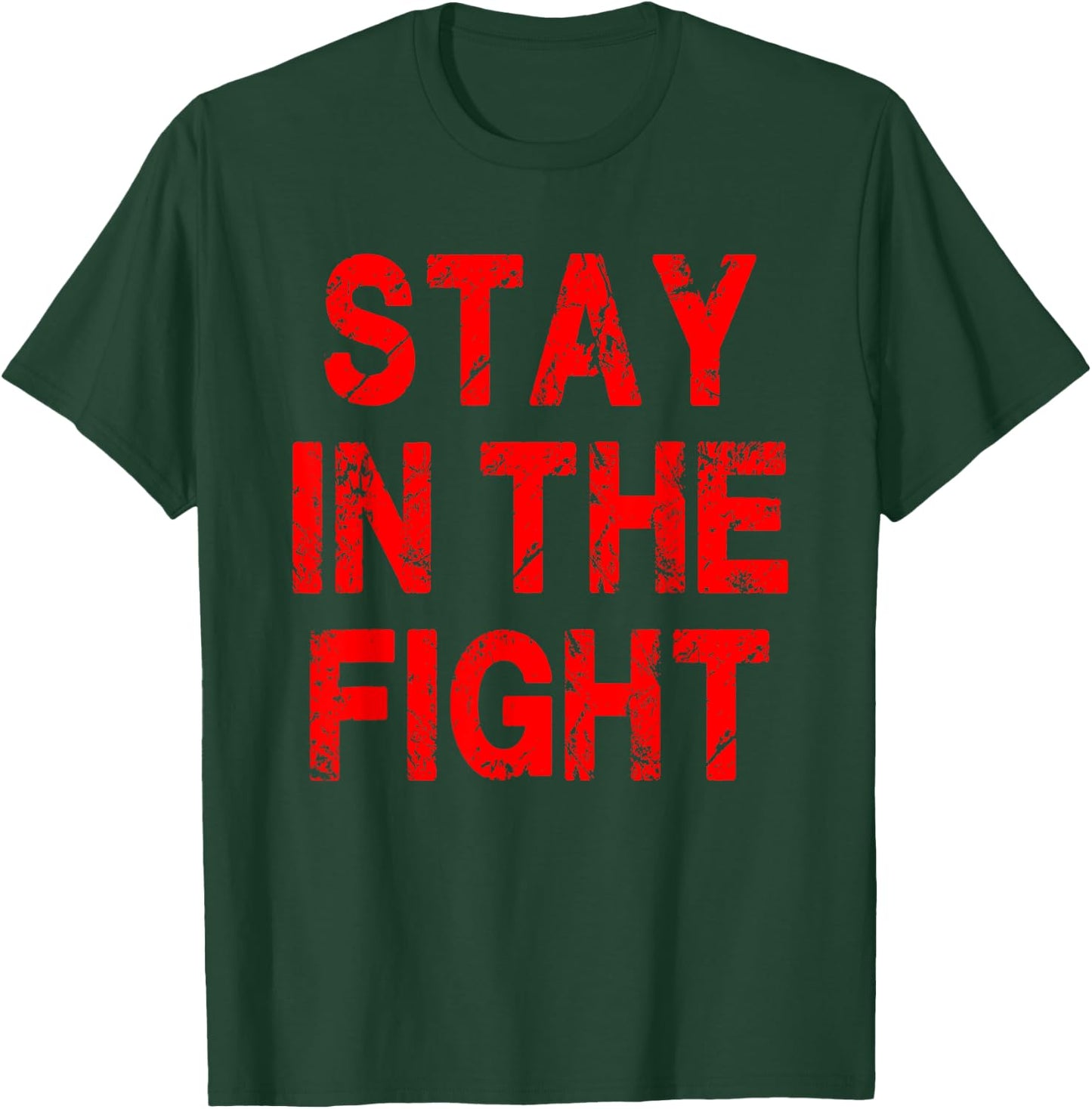 Washington D.C. Baseball Fan Support Stay In The Fight T-Shirt - T-Shirt | Forest