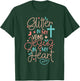 Christian Gift Glitter in my veins Jesus in my heart T-Shirt - T-Shirt | Forest