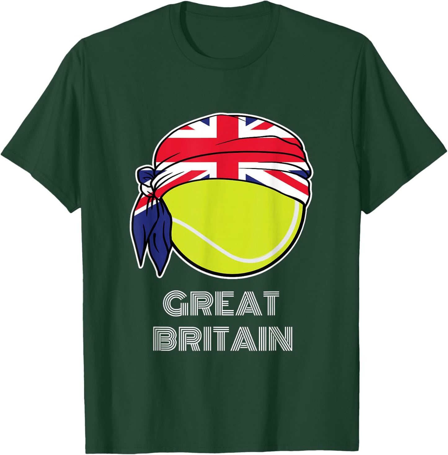 Great Britain Tennis | British Players, Fans or Coach T-Shirt - T-Shirt | Forest