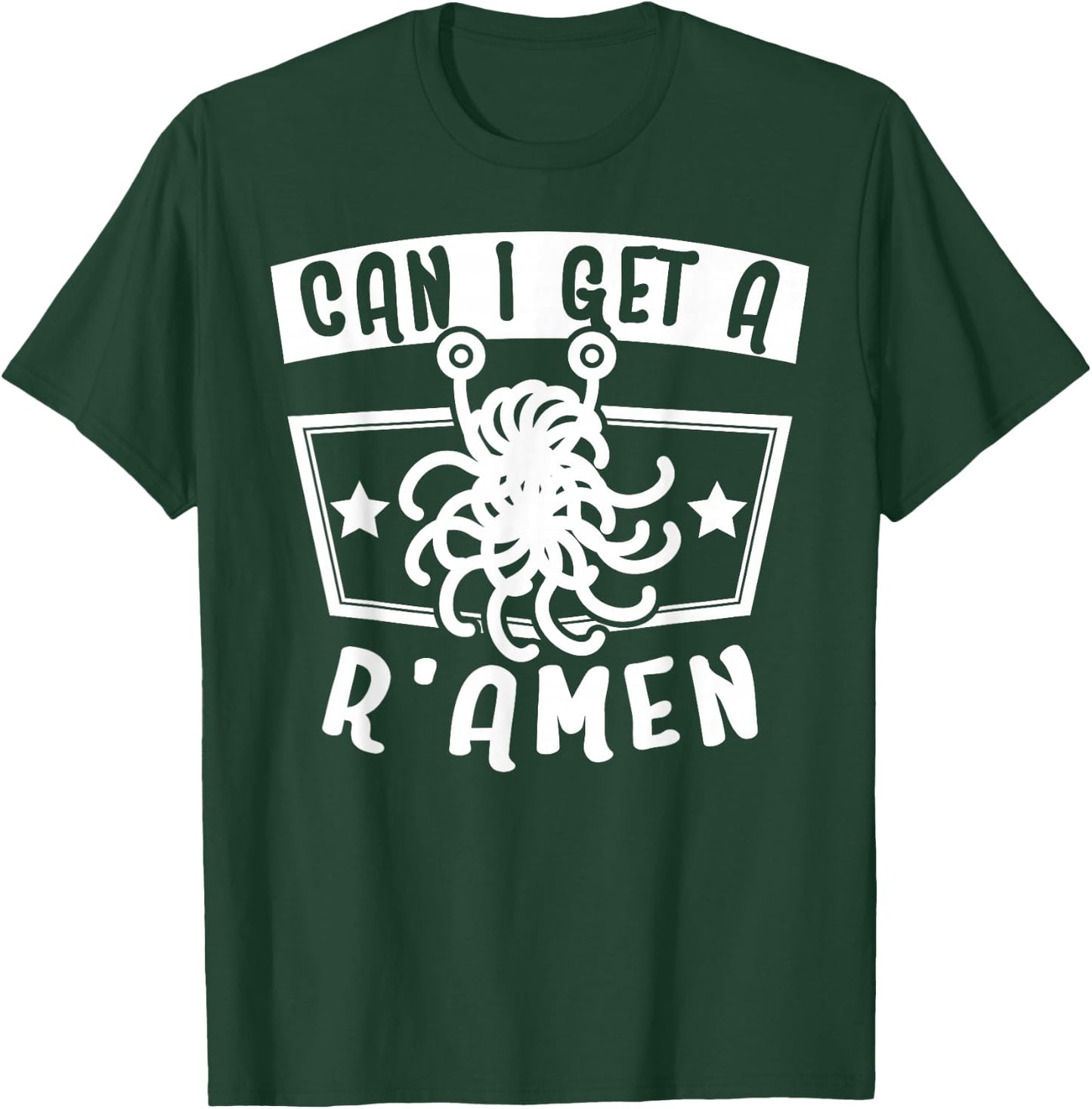 Flying Spaghetti Monster FSM Atheist Shirt T-Shirt - T-Shirt | Forest
