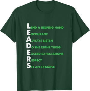 Boss Team Lead Manager Leadership Group Leaders Meaning T-Shirt - T-Shirt | Forest