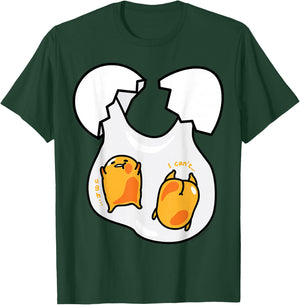 Gudetama Lazy Egg Twins Shirt T-Shirt - T-Shirt | Forest