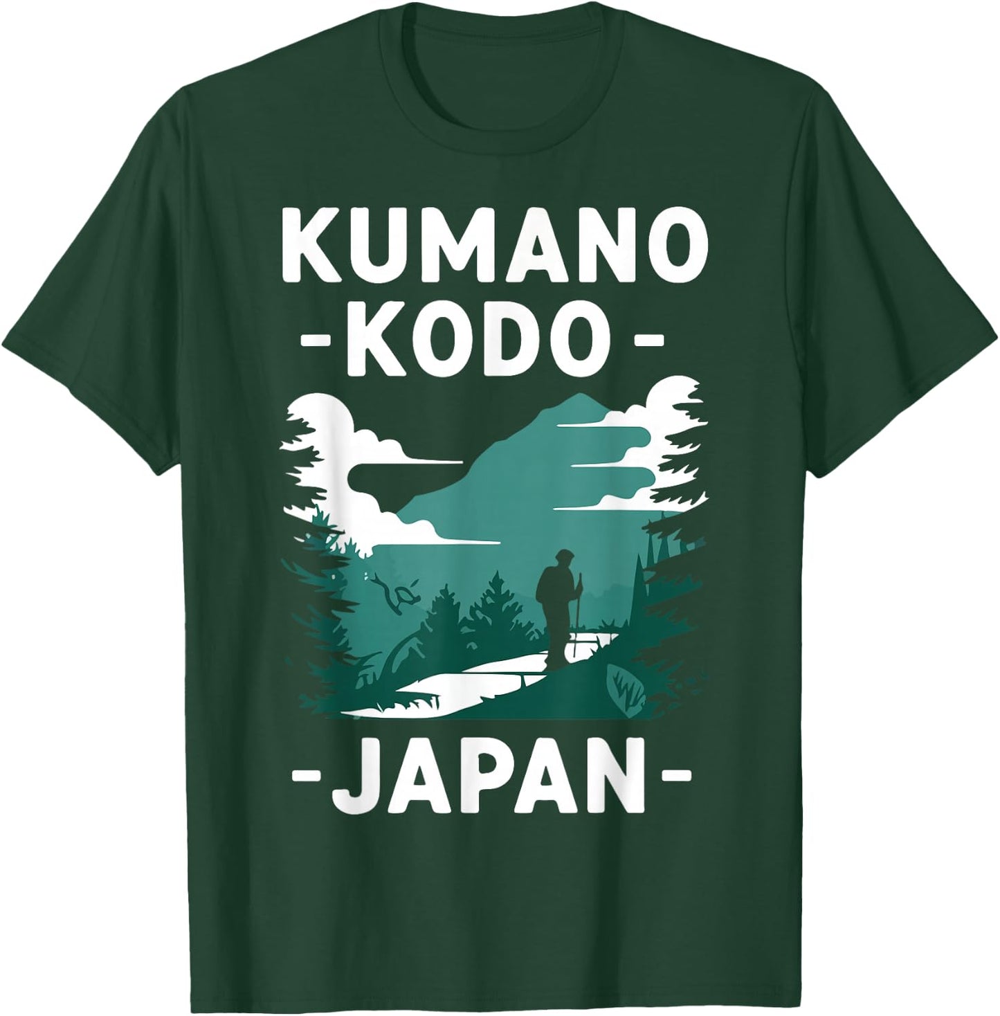 Kumano Kodo Japan Pilgrim Way T-Shirt - T-Shirt | Forest