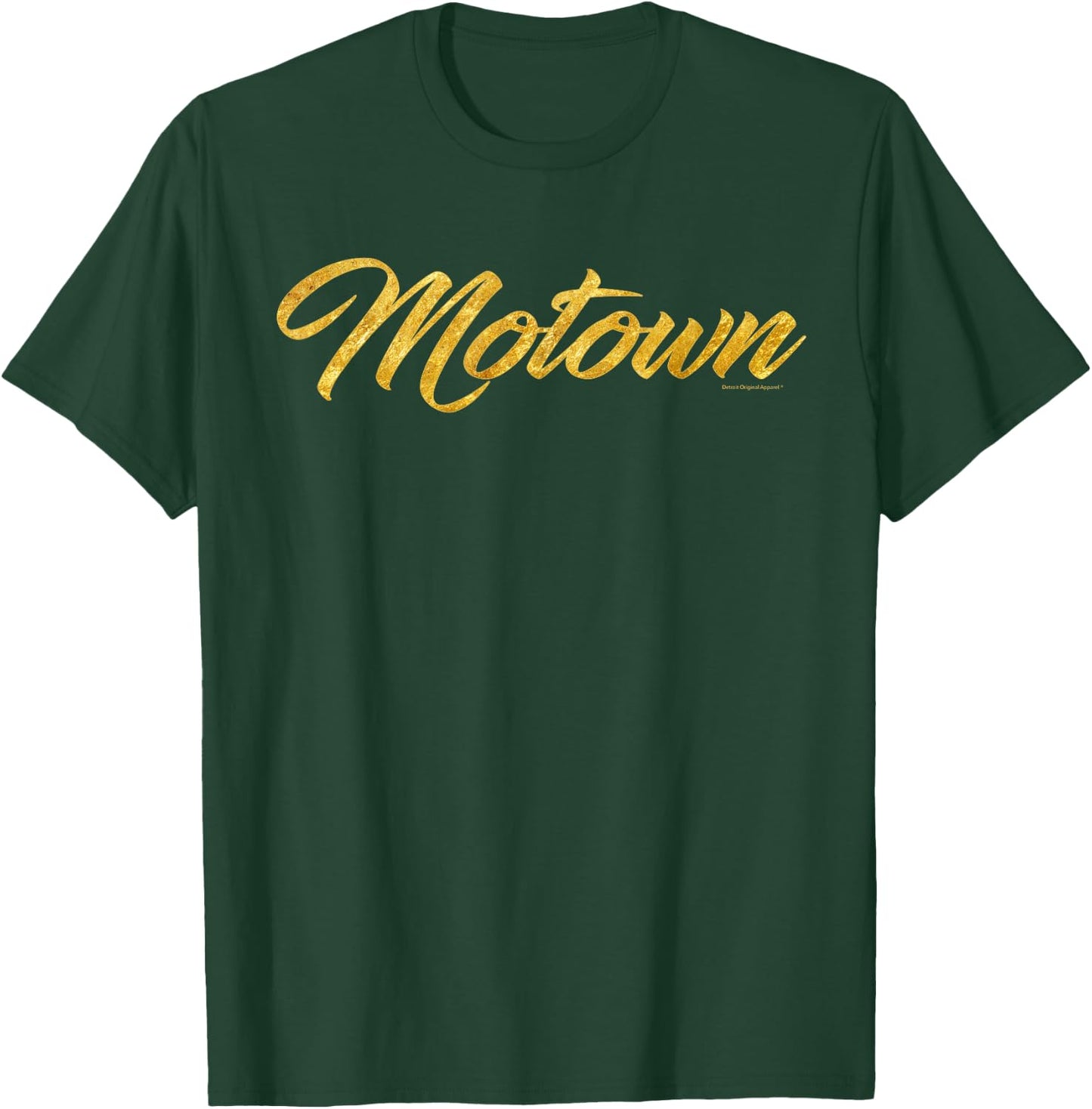 Motown Shirt, Detroit Michigan Motor City Music T-Shirt - T-Shirt | Forest