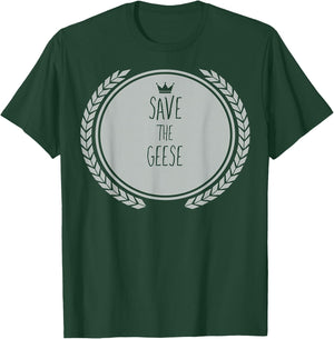 Save The Geese Animal GOOSE T-Shirt - T-Shirt | Forest
