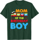 Railroad Birthday Boy Shirt | Mom of the Birthday Boy Train T-Shirt - T-Shirt | Forest