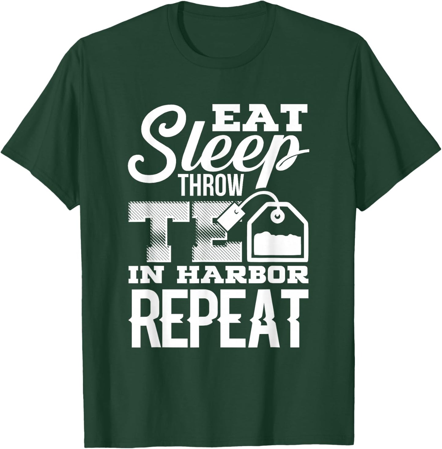4th of July Boston Funny Tea Party Patriotic Gag Gift T-Shirt - T-Shirt | Forest