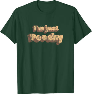 Retro 80's I'm Just Peachy T-Shirt - T-Shirt | Forest