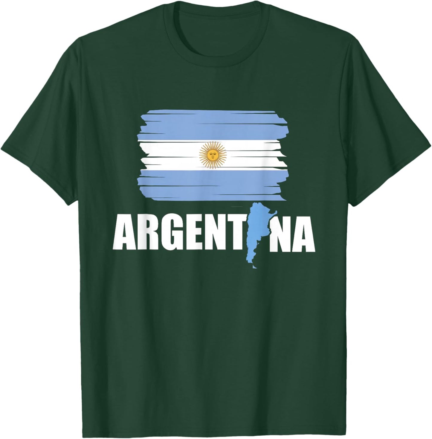 Argentina Flag, Argentina , Argentina Shirt T-Shirt - T-Shirt | Forest
