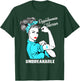 Dysautonomia Warrior Unbreakable Awareness Gift T-Shirt - T-Shirt | Forest