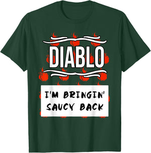 HOT SAUCES Group Halloween Costumes DIABLO SAUCE shirt T-Shirt - T-Shirt | Forest
