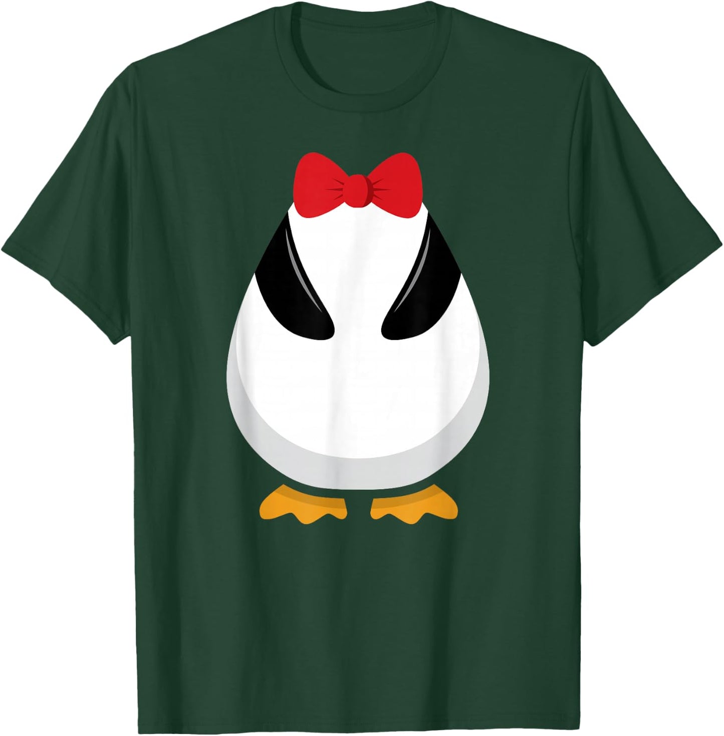 Penguin Costume T Shirt Halloween Outfit Bowtie Cute Animal T-Shirt - T-Shirt | Forest