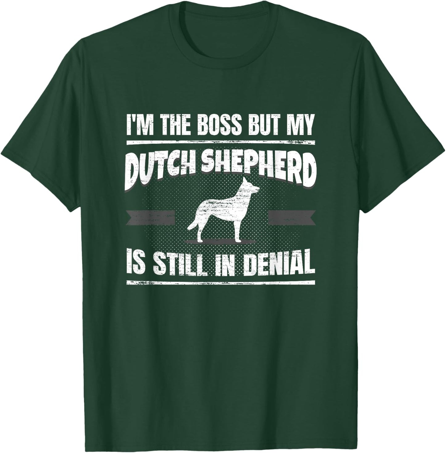 Dutch Shepherd Dog Training Funny Dog Lover Shirt Women T-Shirt - T-Shirt | Forest